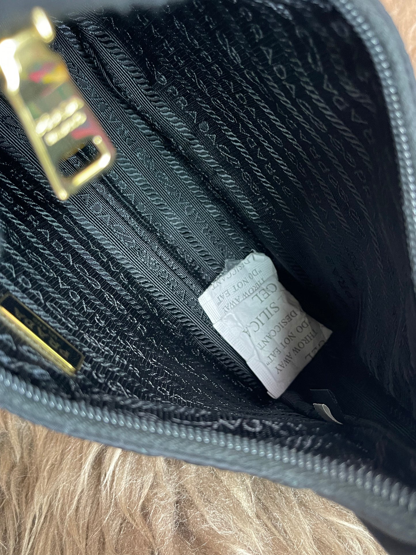 BIG DROP!! Preloved Prada Re-Edition Quilted Nylon Bag – Black