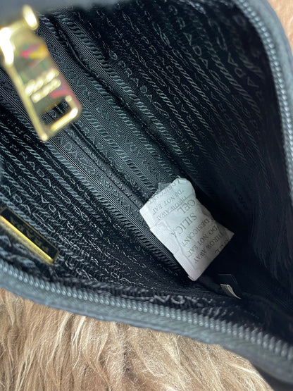 BIG DROP!! Preloved Prada Re-Edition Quilted Nylon Bag – Black