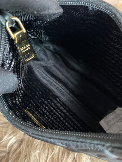 BIG DROP!! Preloved Prada Re-Edition Quilted Nylon Bag – Black