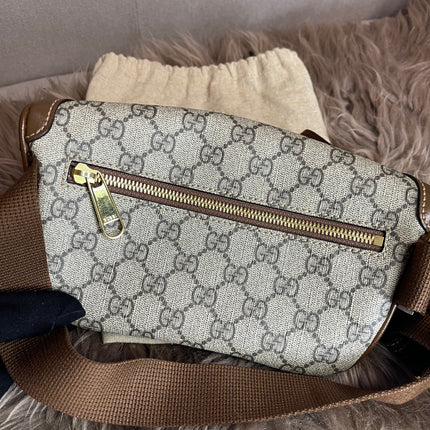 Preloved Gucci Mini Belt Bag – GG Supreme Canvas