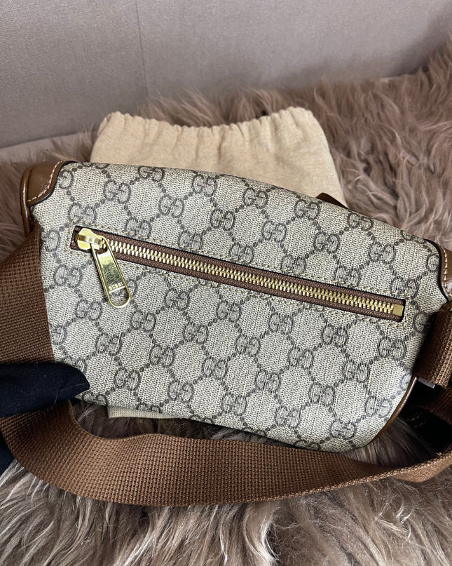 Preloved Gucci Mini Belt Bag – GG Supreme Canvas