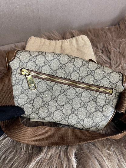 Preloved Gucci Mini Belt Bag – GG Supreme Canvas