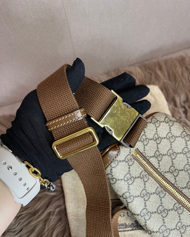 Preloved Gucci Mini Belt Bag – GG Supreme Canvas