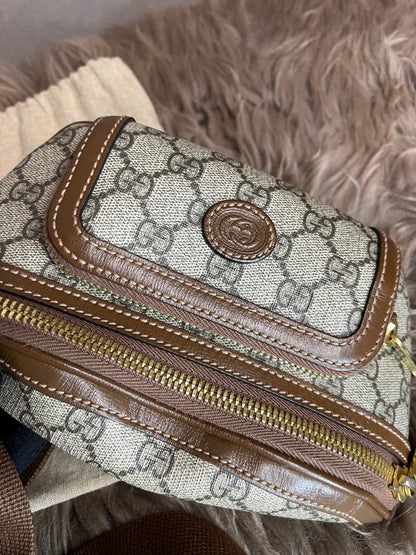 Preloved Gucci Mini Belt Bag – GG Supreme Canvas