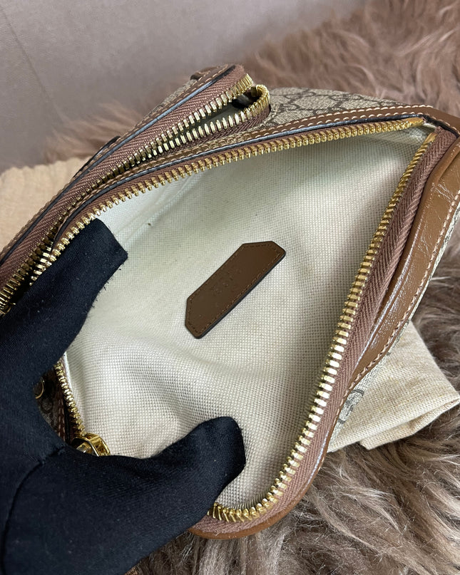 Preloved Gucci Mini Belt Bag – GG Supreme Canvas