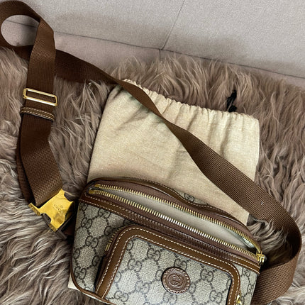 Preloved Gucci Mini Belt Bag – GG Supreme Canvas
