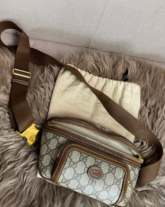 Preloved Gucci Mini Belt Bag – GG Supreme Canvas