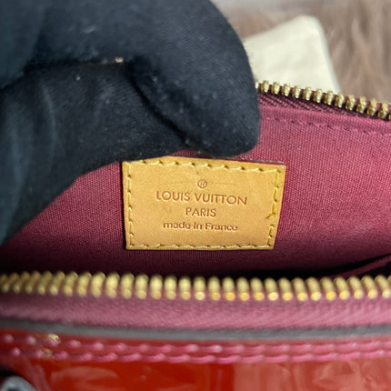 Preloved Louis Vuitton Vernis Alma BB – Red