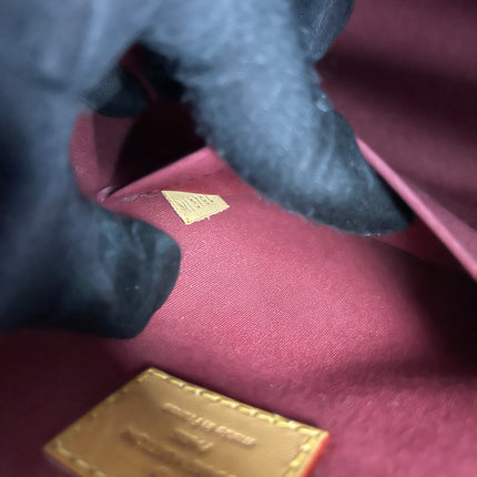 Preloved Louis Vuitton Vernis Alma BB – Red