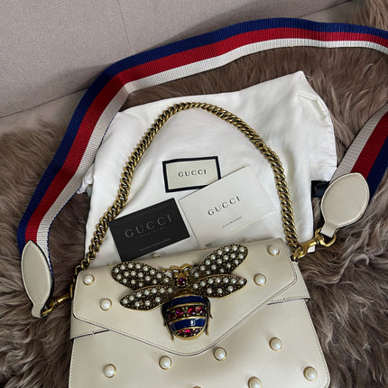 Preloved Gucci Bee Pearl Bag