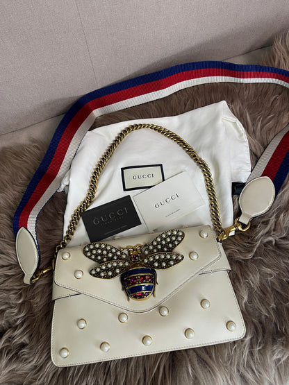 Preloved Gucci Bee Pearl Bag