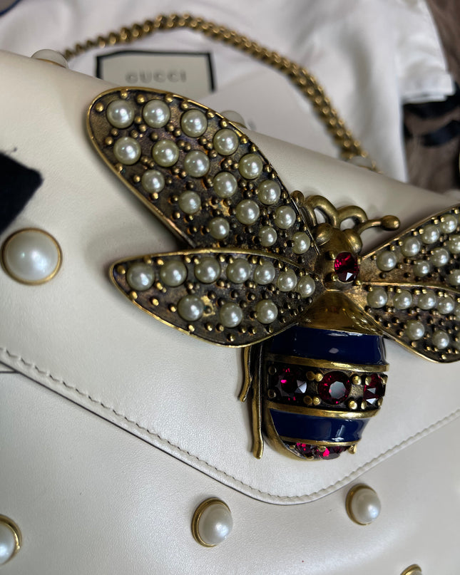 Preloved Gucci Bee Pearl Bag