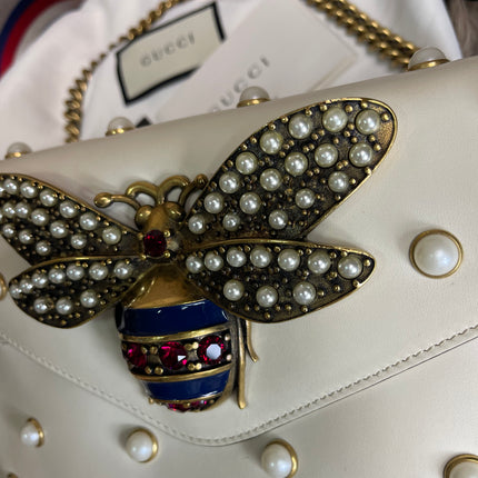 Preloved Gucci Bee Pearl Bag