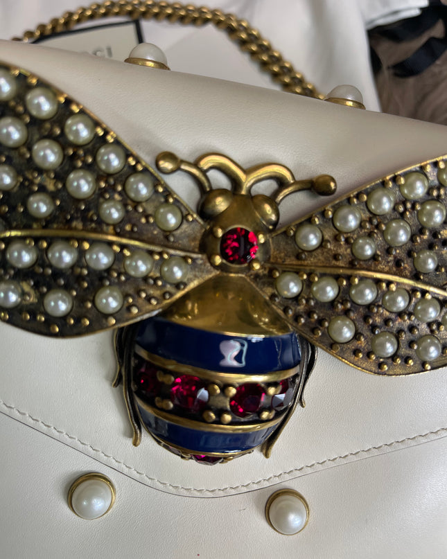 Preloved Gucci Bee Pearl Bag