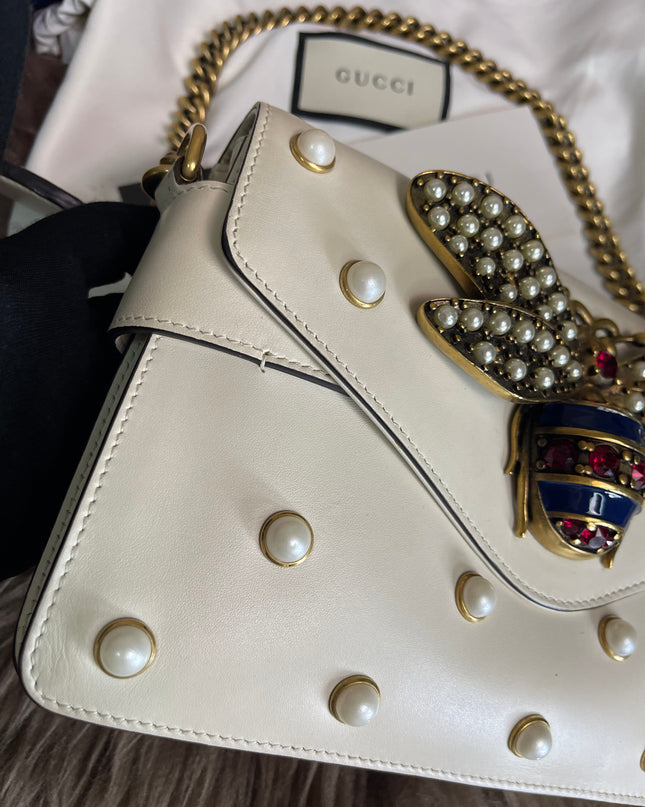Preloved Gucci Bee Pearl Bag