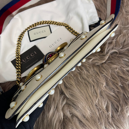Preloved Gucci Bee Pearl Bag