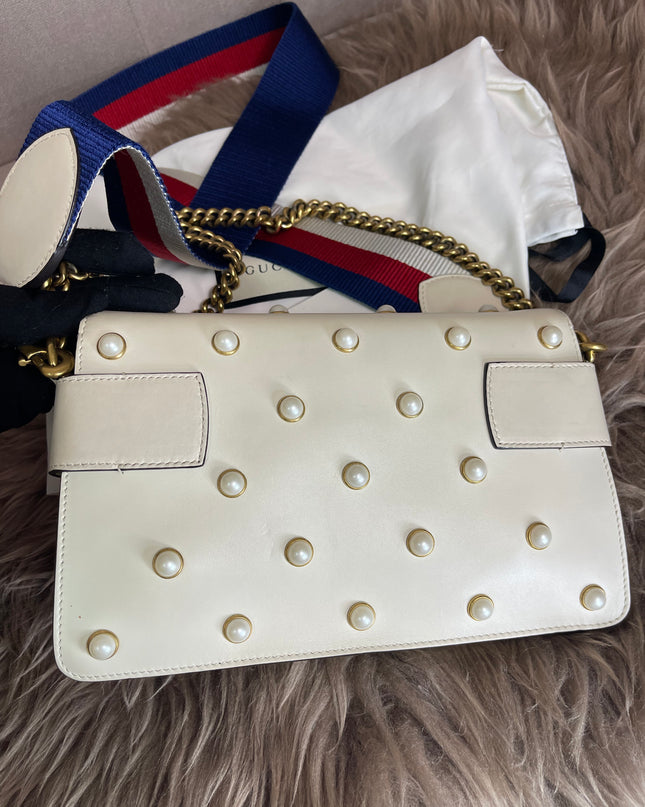 Preloved Gucci Bee Pearl Bag