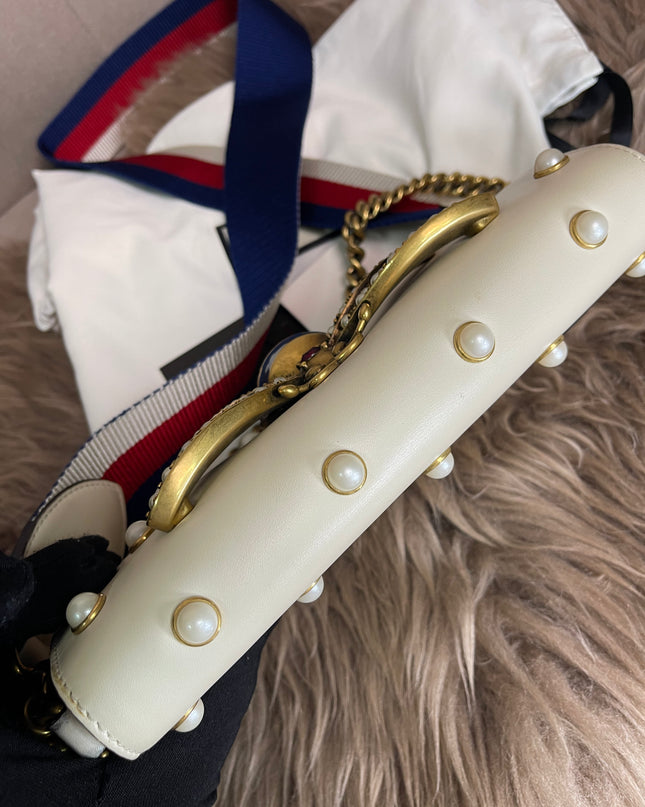 Preloved Gucci Bee Pearl Bag