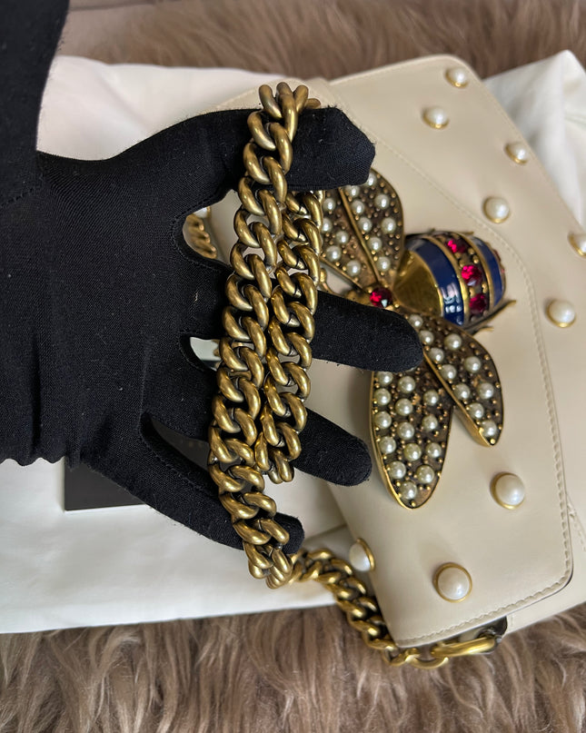 Preloved Gucci Bee Pearl Bag