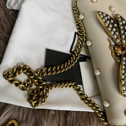 Preloved Gucci Bee Pearl Bag