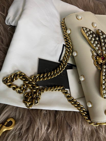 Preloved Gucci Bee Pearl Bag