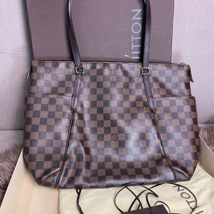 Preloved Louis Vuitton Totally Tote – Damier Ebene