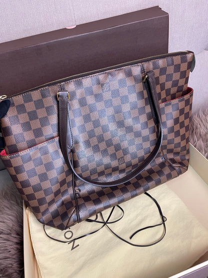 Preloved Louis Vuitton Totally Tote – Damier Ebene