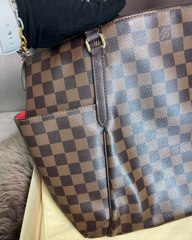 Preloved Louis Vuitton Totally Tote – Damier Ebene