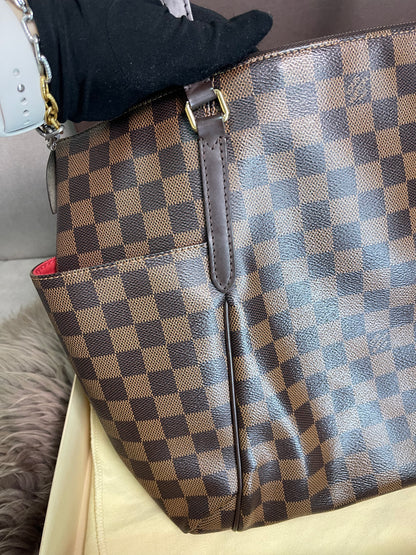 Preloved Louis Vuitton Totally Tote – Damier Ebene