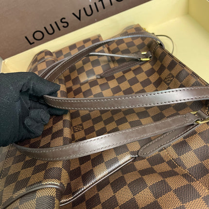 Preloved Louis Vuitton Totally Tote – Damier Ebene