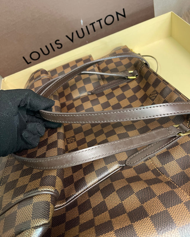 Preloved Louis Vuitton Totally Tote – Damier Ebene