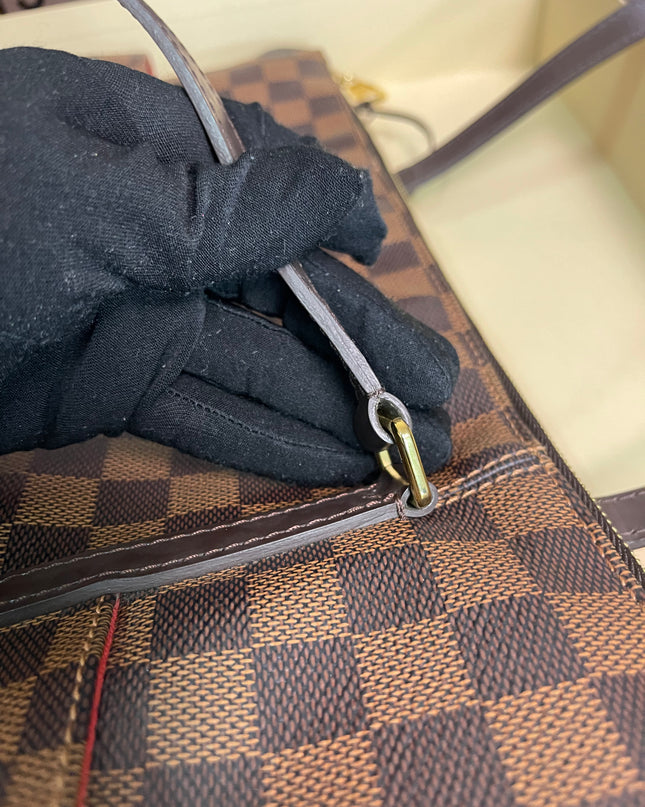 Preloved Louis Vuitton Totally Tote – Damier Ebene