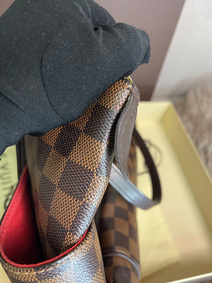 Preloved Louis Vuitton Totally Tote – Damier Ebene