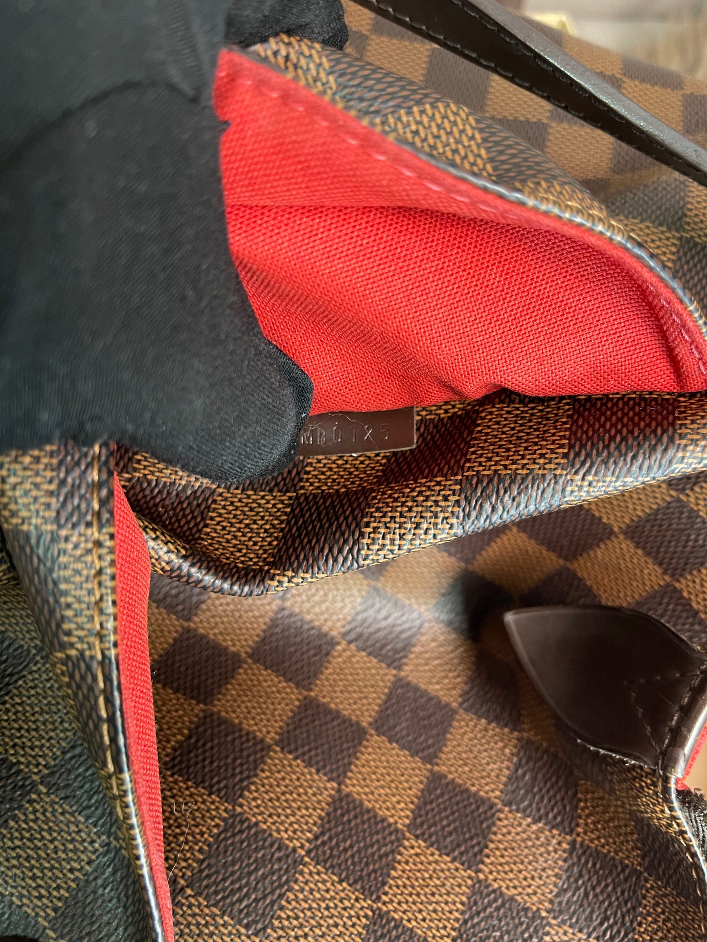 Preloved Louis Vuitton Totally Tote – Damier Ebene
