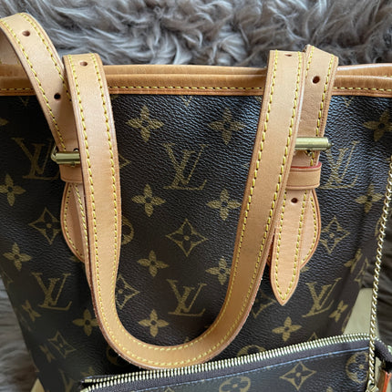 Preloved Louis Vuitton Petit Bucket Bag w/pouch