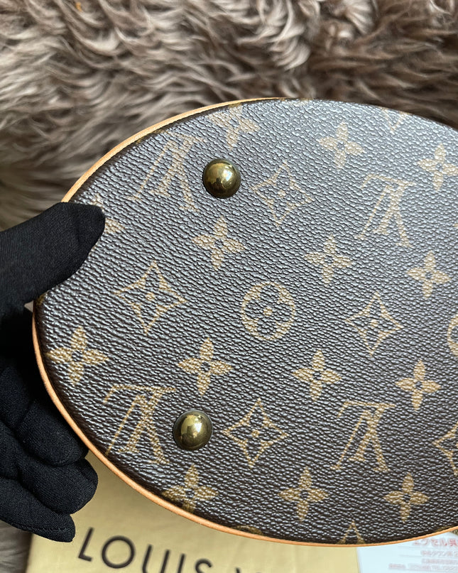 Preloved Louis Vuitton Petit Bucket Bag w/pouch