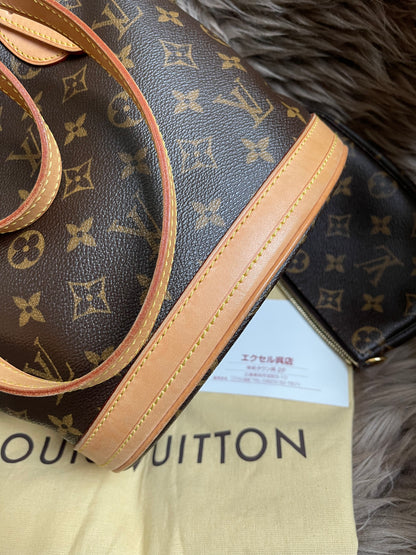 Preloved Louis Vuitton Petit Bucket Bag w/pouch