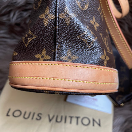 Preloved Louis Vuitton Petit Bucket Bag w/pouch