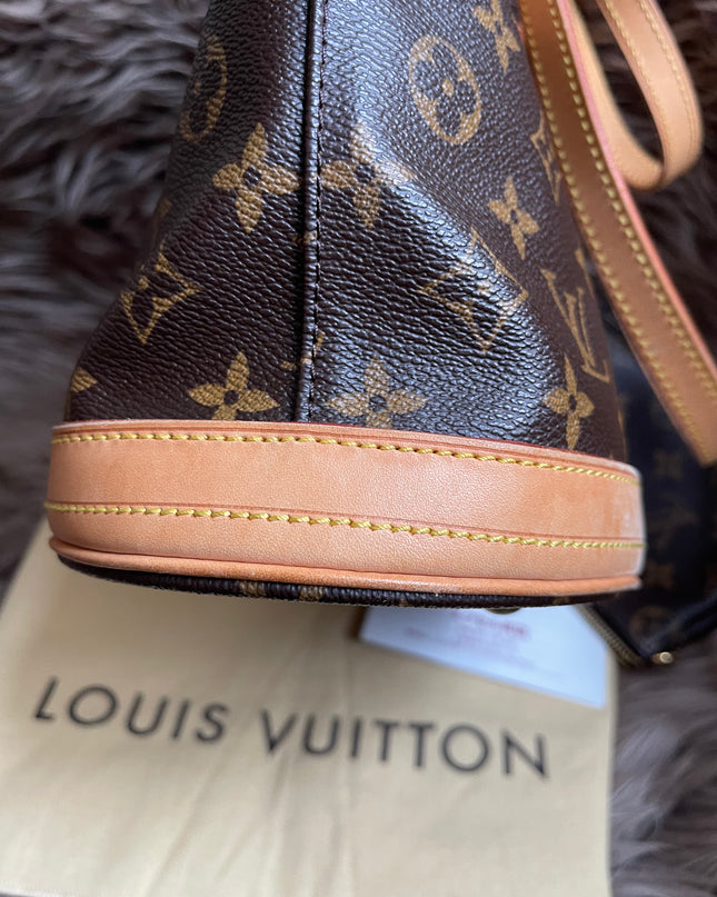 Preloved Louis Vuitton Petit Bucket Bag w/pouch