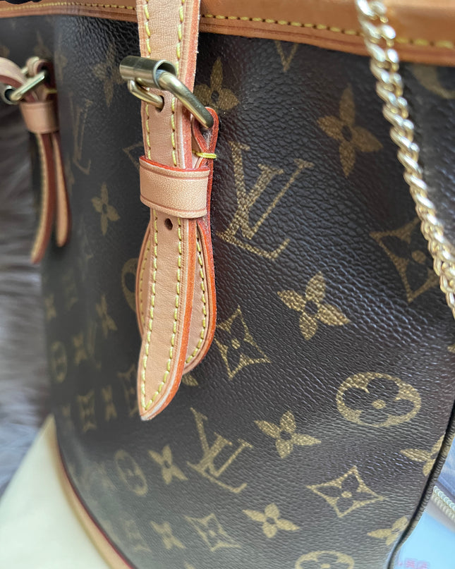 Preloved Louis Vuitton Petit Bucket Bag w/pouch