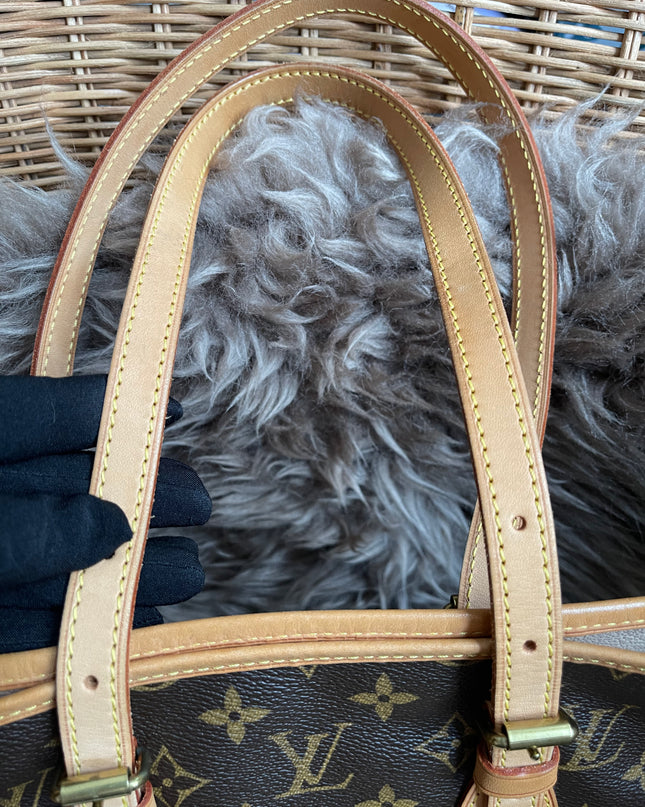 Preloved Louis Vuitton Petit Bucket Bag w/pouch