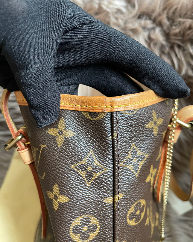 Preloved Louis Vuitton Petit Bucket Bag w/pouch