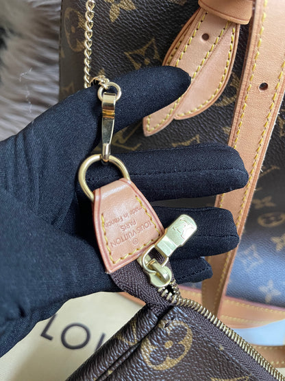 Preloved Louis Vuitton Petit Bucket Bag w/pouch