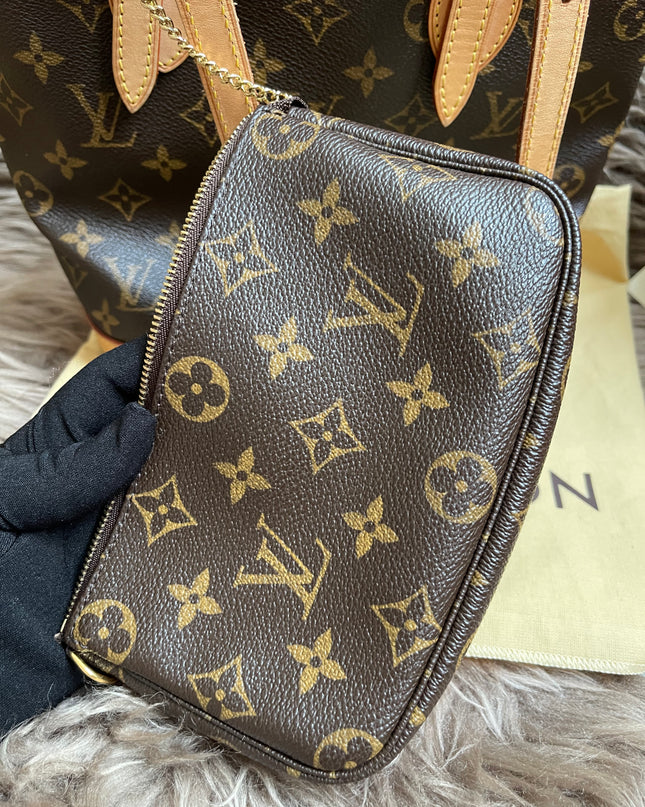 Preloved Louis Vuitton Petit Bucket Bag w/pouch