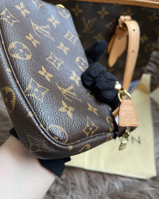 Preloved Louis Vuitton Petit Bucket Bag w/pouch