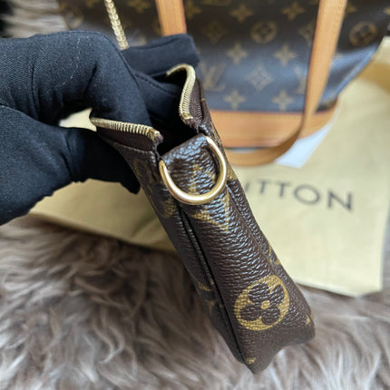 Preloved Louis Vuitton Petit Bucket Bag w/pouch