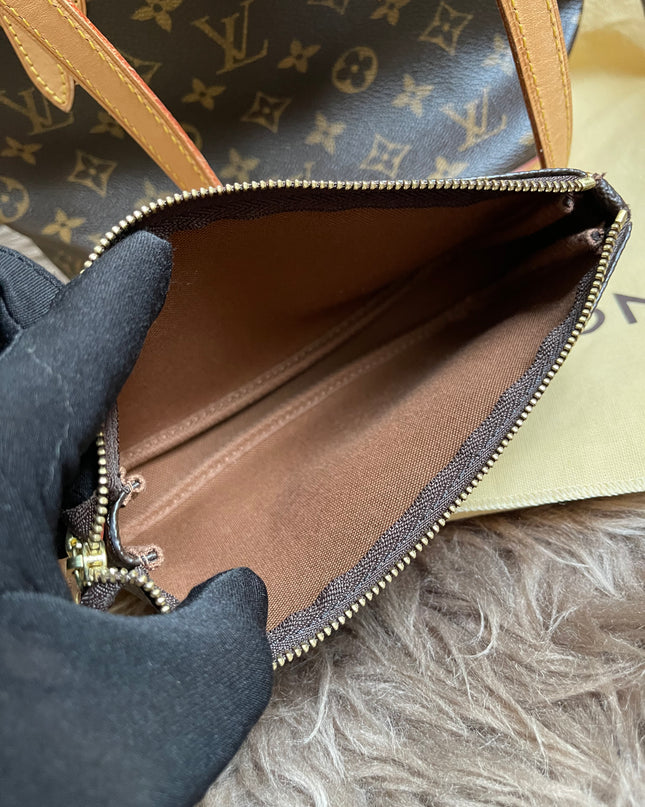 Preloved Louis Vuitton Petit Bucket Bag w/pouch