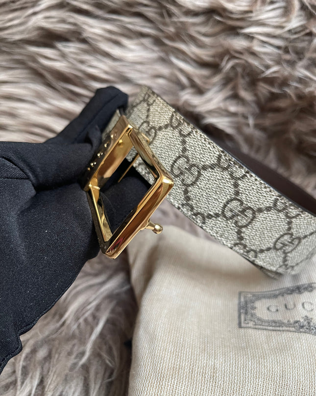 Preloved Gucci GG Supreme canvas belt 42"