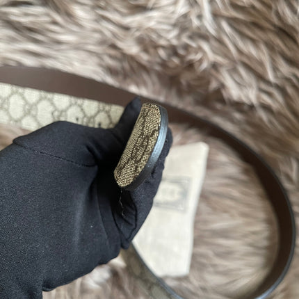 Preloved Gucci GG Supreme canvas belt 42"