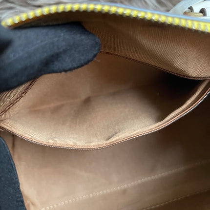 Unused Coach C2849 Rowan Satchel in Signature Canvas with Daisy Print